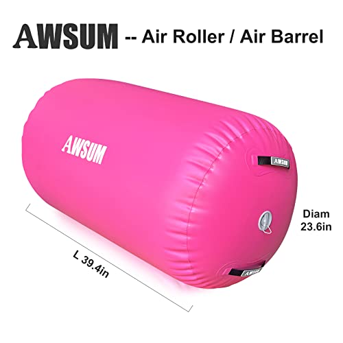 AWSUM 13ft Air Roller Gymnastics Mat 4 inches Thick Tumbling Track with Electric Pump for Home Use/Gym - Image 4