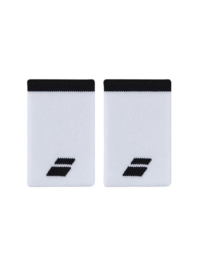 Babolat Tennis Apparel Logo Jumbo Wristband 5Ub1262-1001-Uniq,Size Uniq (French Brand) 