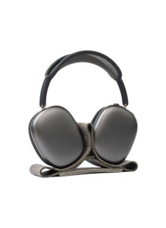 Generic Same-style Headset Wireless Headset Bracket Suitable For Apple AirPods Max Magnetic Leather Bracket-Color:Brown Cowhide-Style:Upgraded Model (built-in Magnet, Can Automatically Sleep)  - Image 5