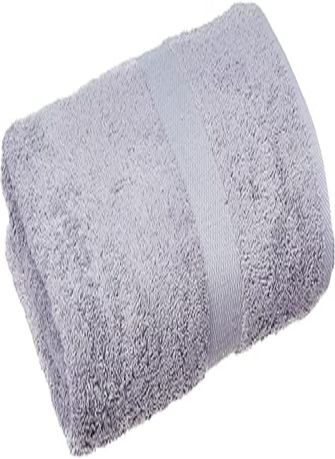 Jacquarddina Jacquarddina Egyptian Bath Towel in Gray (Cairo Gray) - 100% Cotton, Quick-Dry, Size 70x140 cm - Luxurious and Absorbent for Home and Spa Use 