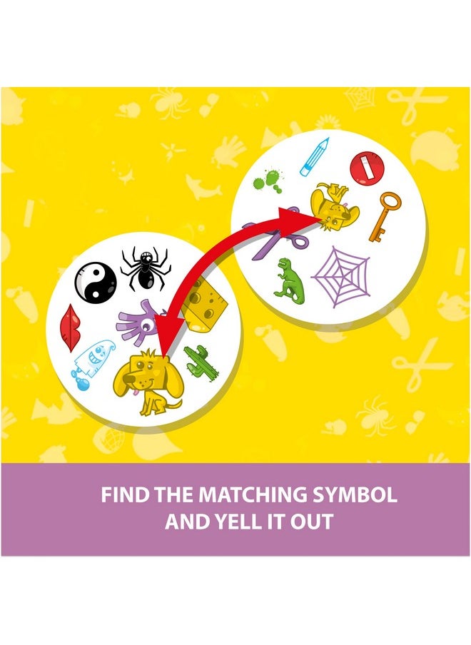 أسمودي ألعاب Funskool - Dobble، لعبة استراتيجية، لعبة بطاقات عائلية، لعبة من 2 إلى 8 لاعبين، للأطفال من سن 6 سنوات فما فوق، للمراهقين، متعددة الألوان  - Image 4
