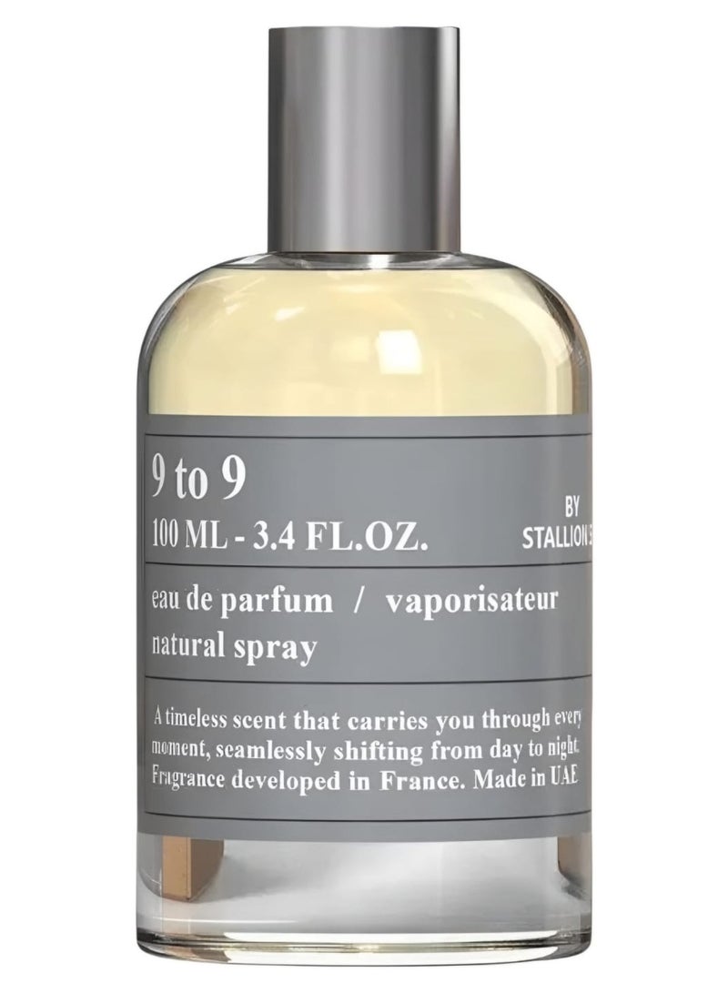 emper 9 To 9 By Stallion 53  Eau De Parfum For Men - 100ml (Ultra Male Jean Paul Gaultier ) - Image 1