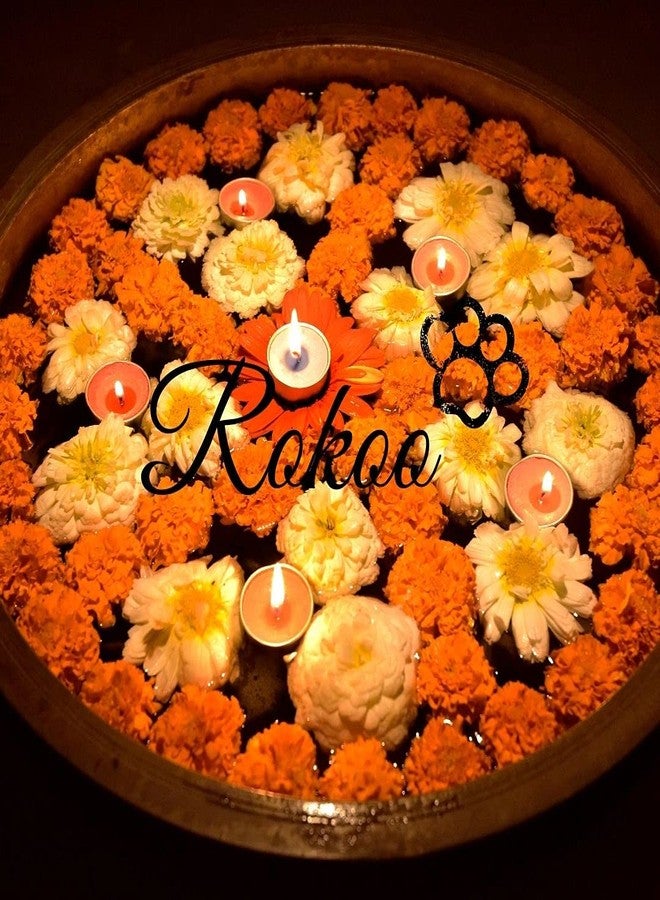 ROKOO Diwali Decoration Floating Flower Candles in Bulk | 6Pcs, Smokeless, Dripless & Long Lasting Candle | Water lamp Candles for Home, Pool, Weddings, Deepawali Decor, Cafe & Spa (Voilet) - Image 3