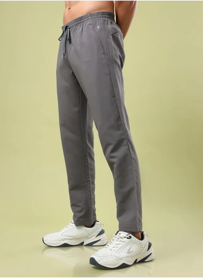 تكنوسبورت Technosport Solid Trackpants with Drawstring