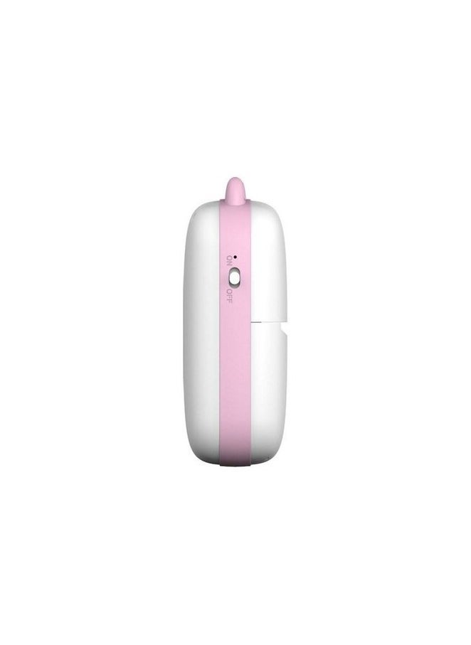 Gulf Trend Mini Portable Thermal Printer – Bluetooth Pocket Printer with 1 Roll Paper | Compact Wireless Inkless Sticker Printer for Notes, Labels, Photos & Lists | Compatible with iOS & Android | Ideal for Journaling, School, Office & Travel | Pink/White - Image 3