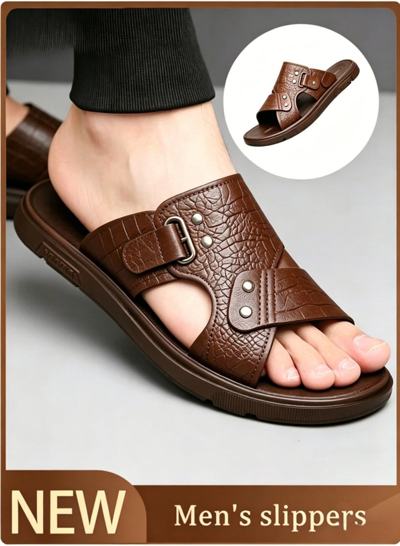 Men's New Summer Comfort Slippers - Indoor/Outdoor Beach Shoes - Image 1