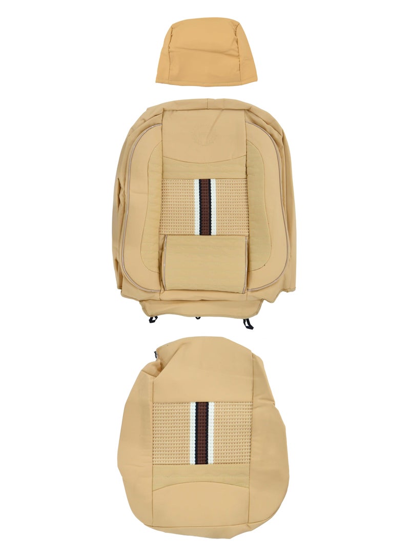 Universal Car Seat Cover Vip Fabric Line & Cushion