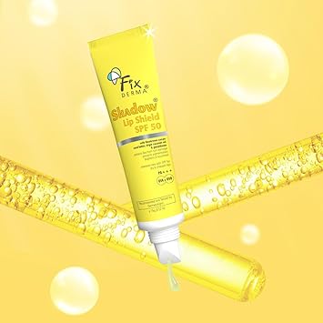 FIXDERMA فكسدرما شادو واقي شمس للشفاه SPF 50 بلسم للشفاه الملونة لحماية الشمس واقي شمس SPF 50 PA واقي للشمس UVA UVB 15 جرام - Image 3