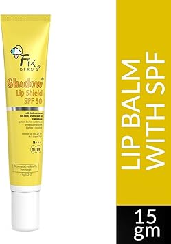 FIXDERMA فكسدرما شادو واقي شمس للشفاه SPF 50 بلسم للشفاه الملونة لحماية الشمس واقي شمس SPF 50 PA واقي للشمس UVA UVB 15 جرام - Image 2