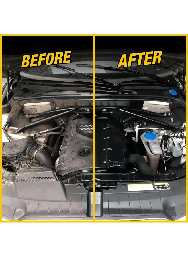 VESLEE Engine Degreaser Cleaner 650ml – Heavy-Duty Foam Type Engine Cleaner for Cars, Bikes, Trucks & Machinery – Removes Oil, Grease, Dirt, Grime, and Rust – Fast Action Spray for Engine Bay Maintenance - Image 5