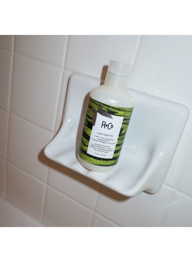 R+Co Labyrinth 3In1 Texturizing Shampoo + Conditioner + Styler ; Touchable Texture + Volume + Hydration ; Vegan + Crueltyfree ; 6 Oz - Image 4