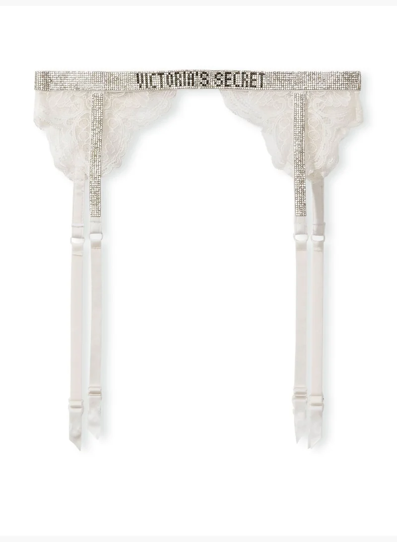 Victoria's Secret Shine Strap Lace Garter Belt