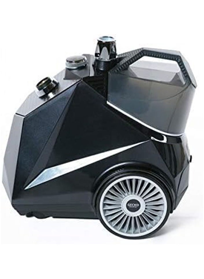 جيكو مكواة بخار احترافية بقوة 1800 وات مع عمود دعم، بخار عمودي قوي، حامل حاصل على براءة اختراع، ومزيل سريع للتجاعيد، وقاعدة من الفولاذ المقاوم للصدأ - Image 2