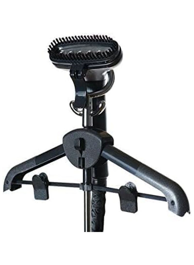 جيكو مكواة بخار احترافية بقوة 1800 وات مع عمود دعم، بخار عمودي قوي، حامل حاصل على براءة اختراع، ومزيل سريع للتجاعيد، وقاعدة من الفولاذ المقاوم للصدأ - Image 5