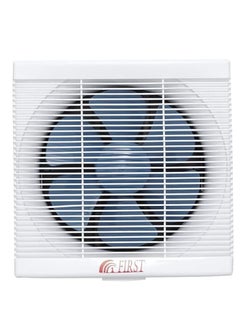 first First One 2-Way Wall Mounted Exhaust Fan, Large 30cm, White, Model FB-1004, Number of Outlets: 5  - Image 1