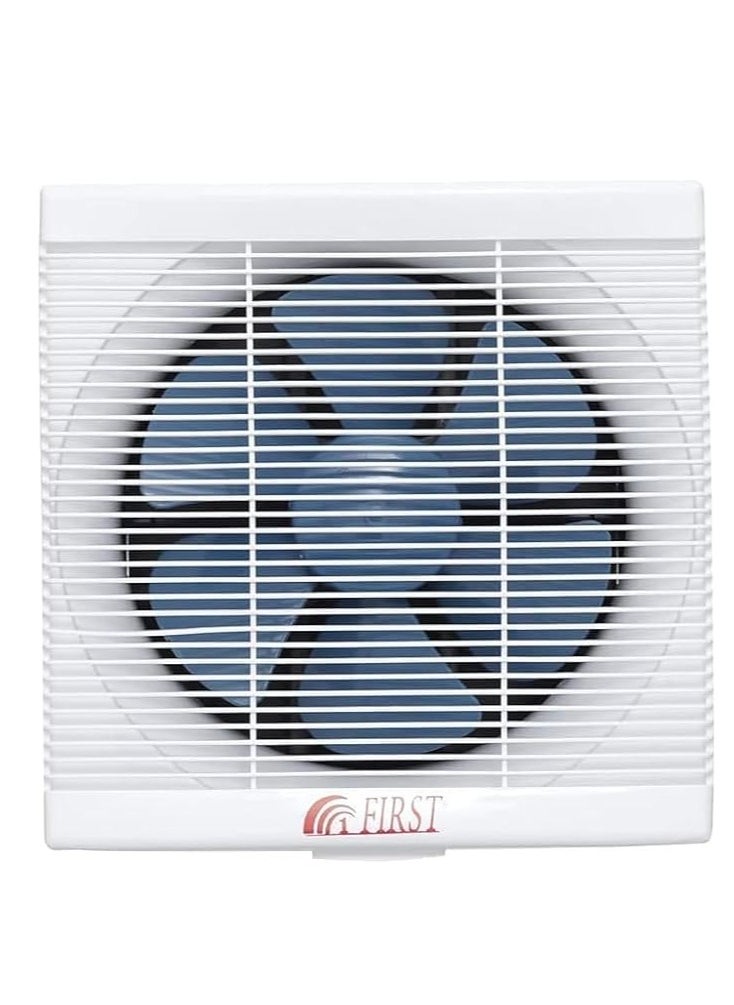 first First One 2-Way Wall Mounted Exhaust Fan, Large 30cm, White, Model FB-1004, Number of Outlets: 5  - Image 1
