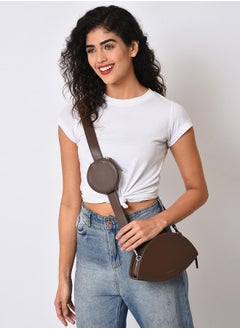 Haute Sauce Lana Brown Cross Body Bag  - Image 3