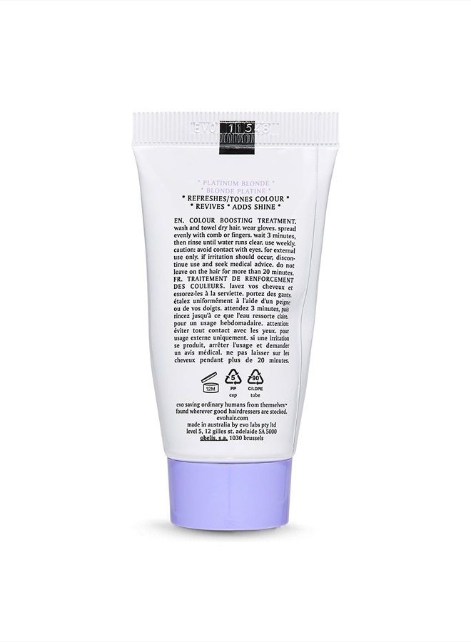 إيفو Fabuloso - علاج تعزيز اللون الأشقر البلاتيني - بلسم للعناية بالألوان للشعر المصبوغ - يساعد في الحفاظ على عمق اللون ولونها ولمعانه - حجم السفر، 30 مل / 1.01 أونصة سائلة. - Image 2