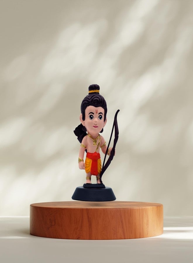 BUDDYZ Shri Ram Figurine Showpiece for Car Dashboard, Home Office | Ram Murti Statue for Hindu Temple, Spiritual Decor | Gift for Devotees - Image 5