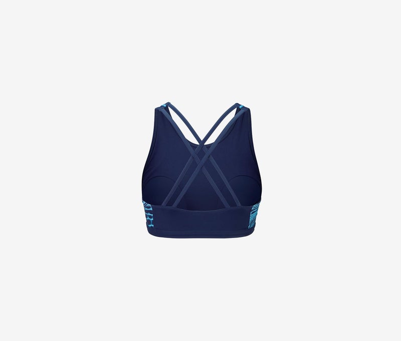 Tchibo Women Sportswear Fit Plain Training Top, Blue - Image 2
