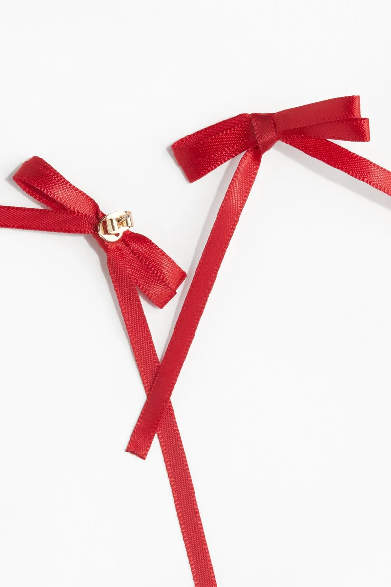 H&M Bow-decorated earrings