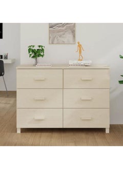 vidaxl vidaXL Sideboard HAMAR Honey Brown 113x40x80 cm Solid Wood Pine  - Image 1