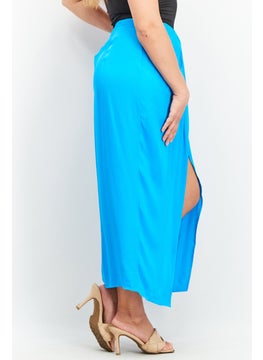 Women Solid Maxi Skirt, Blue - pzsku/Z52315508FA1D74BFB1B8Z/45/_/1740495447/d8f7ffa4-4c14-4e1b-9153-6e5a981a5d46