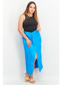 Women Solid Maxi Skirt, Blue - pzsku/Z52315508FA1D74BFB1B8Z/45/_/1740495466/7836ff4b-57c9-437e-bd10-dc1adfadb951