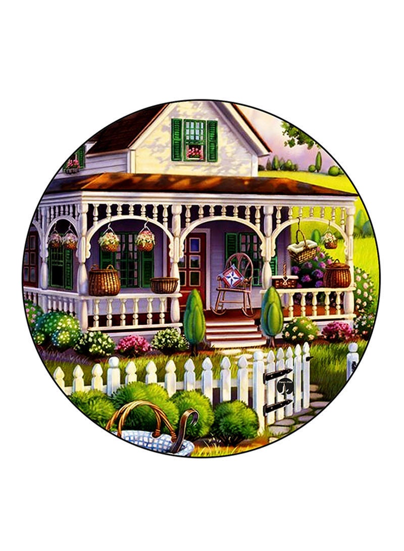 RKN Vintage Art Printed Fridge Magnet Multicolour - Image 1