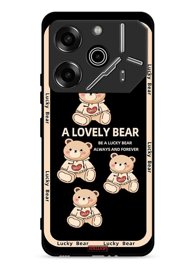 Tolwak Tecno Pova 6 Pro 5G Protective Case Cover A Lovely Bear - Image 1