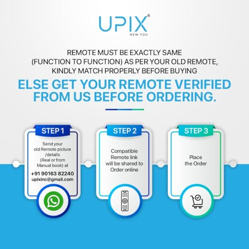 Upix Compatible Free Dish DTH with WiFi Remote No. 15 | Exactly Same Remote Will Only Work - Image 3