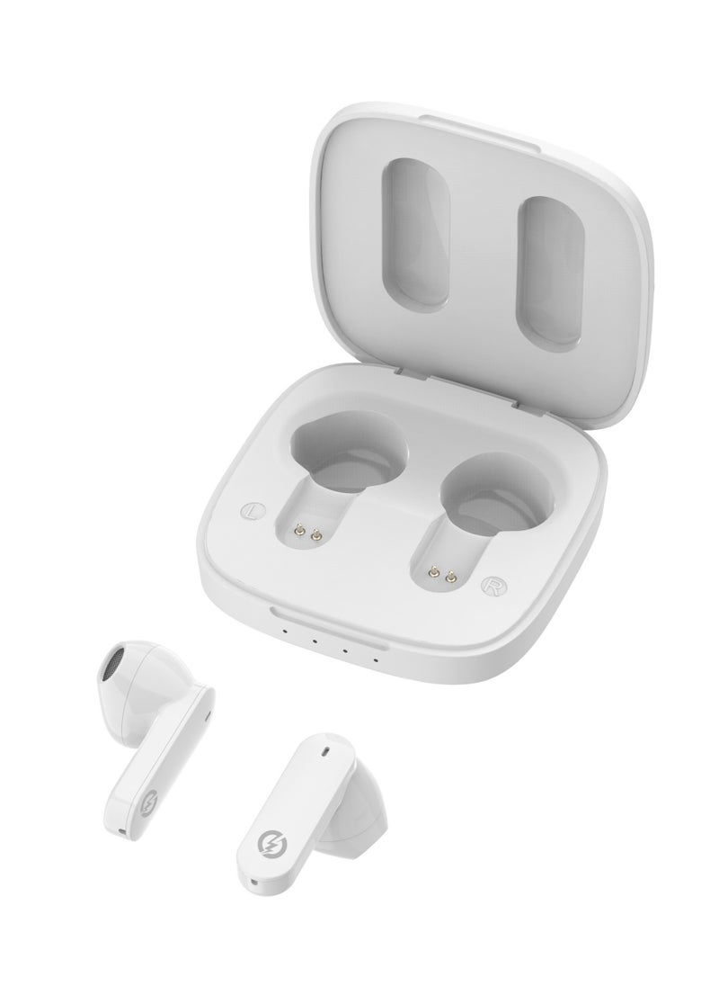 Evolt TWS-100 True Wireless Earbuds White  - Image 3