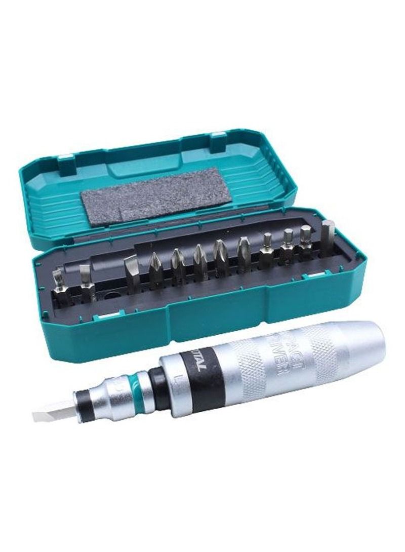 TOTAL T0TAL-THIDS1301 13 Pcs Impact Driver Set High Quality Screwdriver Set CrV Steel - Image 4
