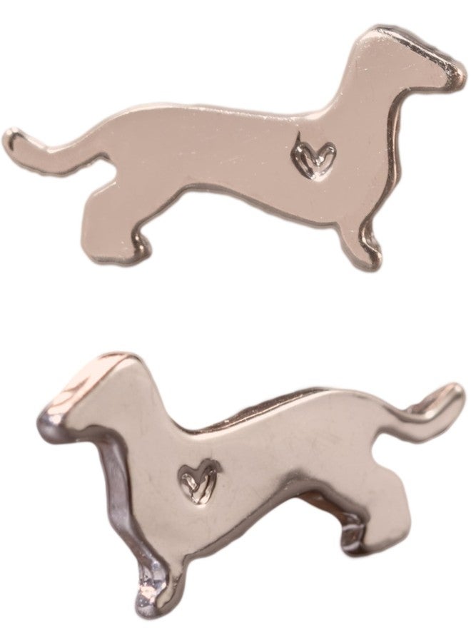 Soul Statement Dog Stud Earrings, Dachshund Gifts for Women - Cute Wiener Dog Gifts for Teens, Doxie Moms, Stocking Stuffer for Her - Image 1