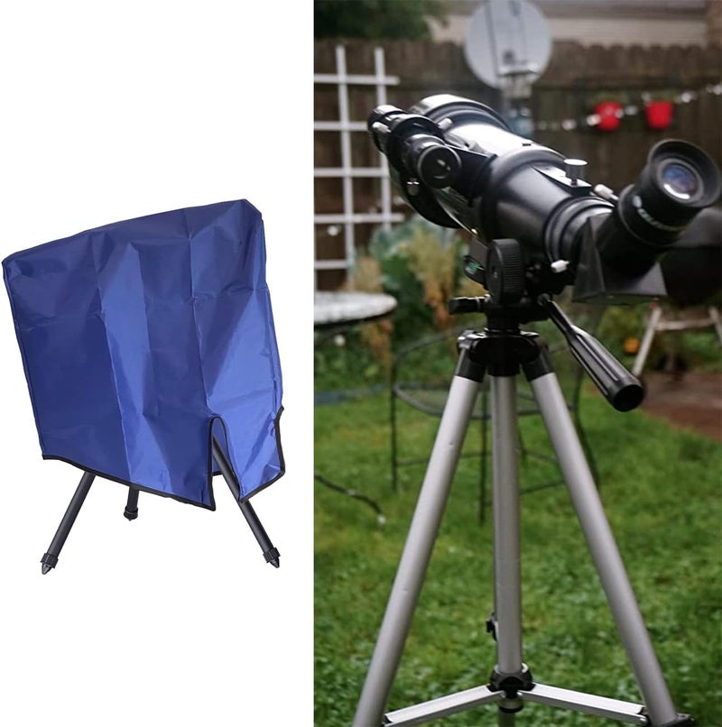 J&C Telescope Cover - Outdoor Scope & Camera Protection, Lightweight, Dustproof, Blue - Image 2