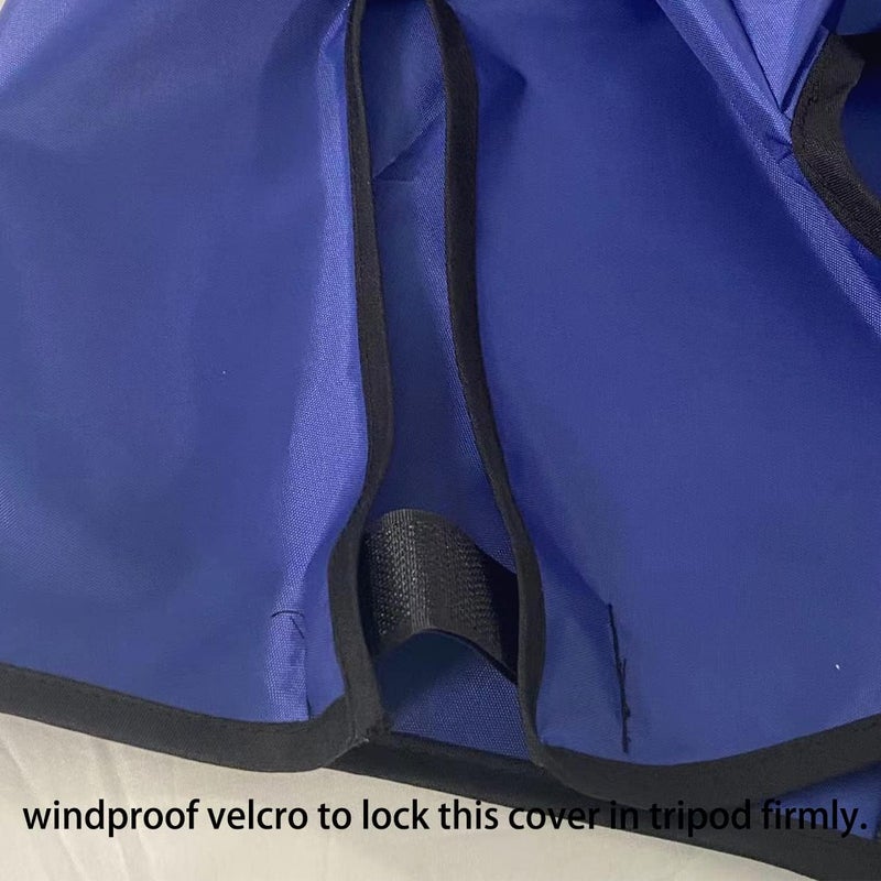 J&C Telescope Cover - Outdoor Scope & Camera Protection, Lightweight, Dustproof, Blue - Image 3