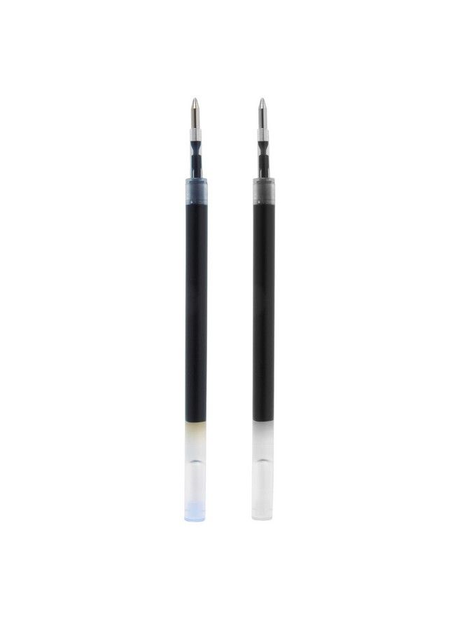 TUL ® Fine Writing Solid Metal Barrel Ballpoint Pen With 2 Refills Medium Point 1.0 Mm Rose Gold Barrel Black Blue Ink - Image 4