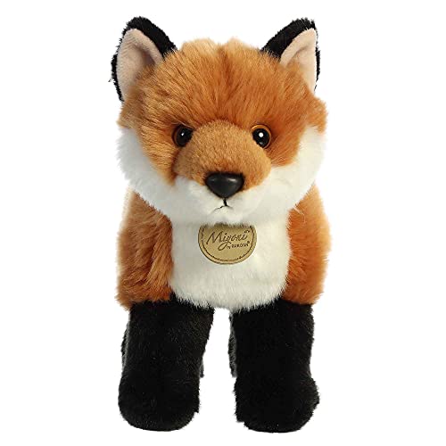 Aurora Realistic Miyoni Fox Stuffed Animal Lifelike Details Make a Cherished Companion Perfect for Decorating Bedrooms or Classrooms Brown 11 Inches - Image 5