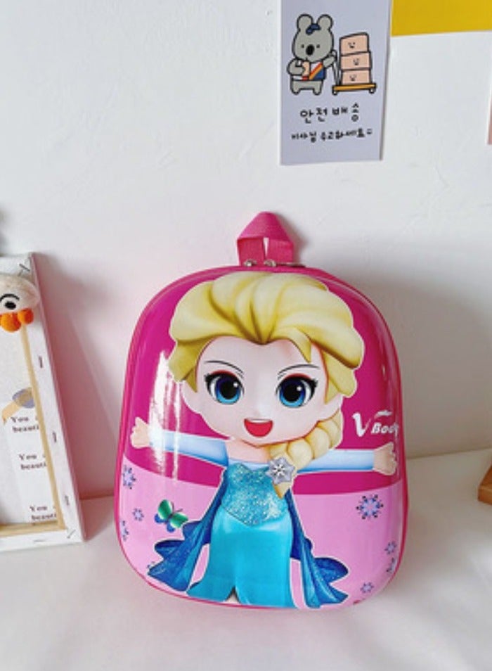 Eggshell Kindergarten School Bag Children's Boy's and girl's Mini Backpacks Princess Elsa Ultraman Backpack 
