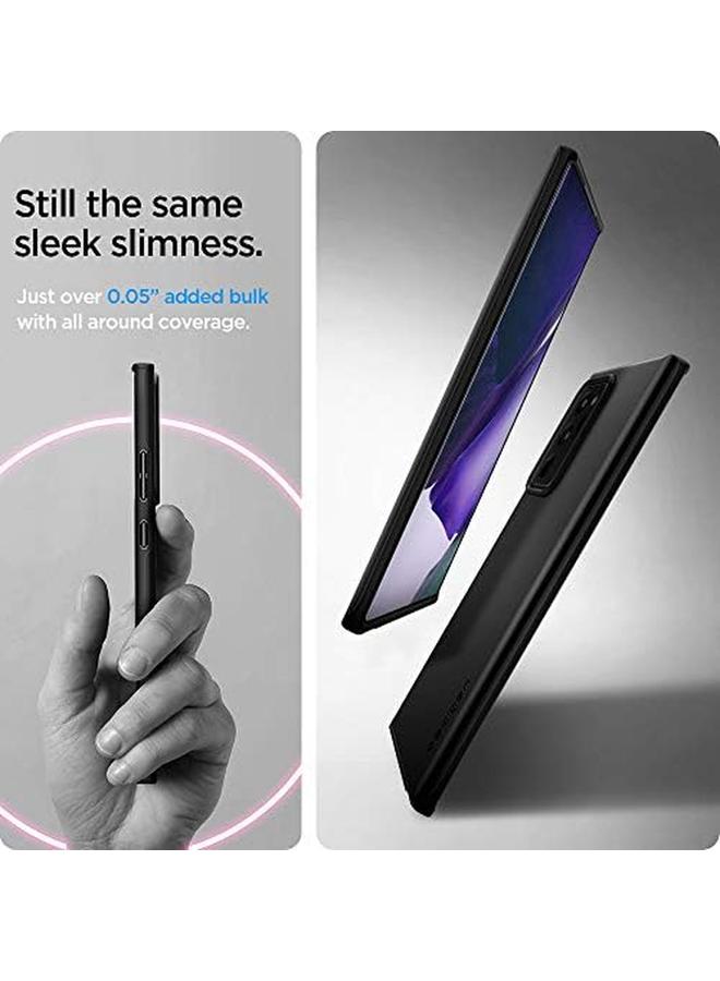 erorex Thin Fit Case Designed for Samsung Galaxy Note 20 Ultra 2020 Black - Image 5