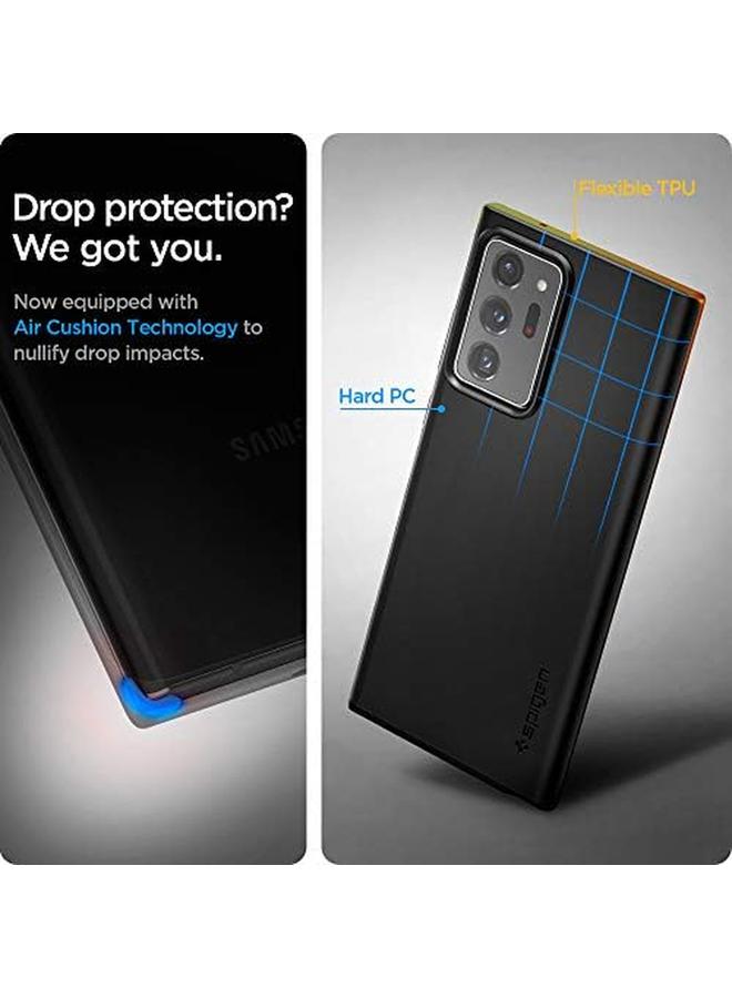 erorex Thin Fit Case Designed for Samsung Galaxy Note 20 Ultra 2020 Black - Image 4