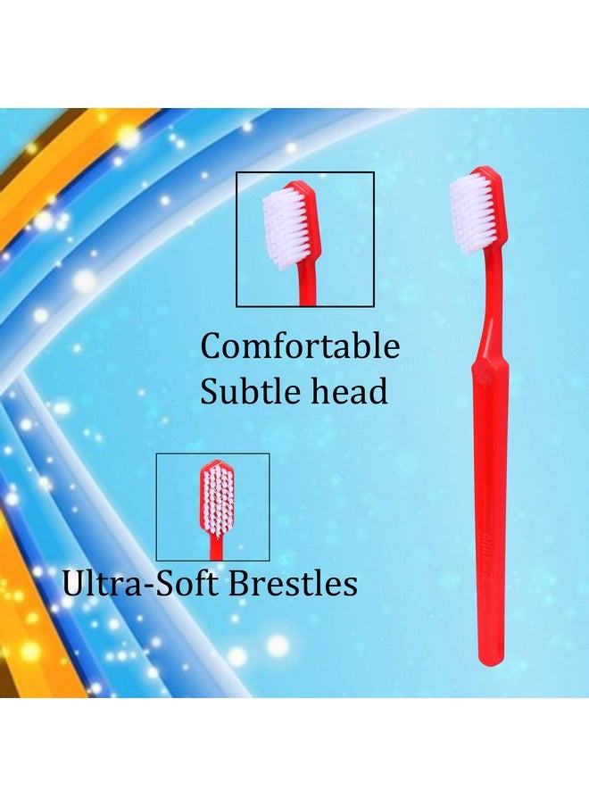 Aquawhite aquawhite® Complete Active Toothbrush, Hard Bristles, Pack of 12, Multicolor  - Image 3