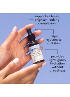Sky Organics Vitamin C Bright Glow Oil Serum With Rosehip & Turmeric Oil Blend 1 Fl Oz  - Image 4