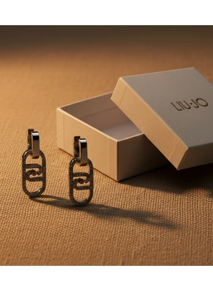 Liu Jo  Liu Jo LJ OG Silver Earrings for Women | Best Price UAE