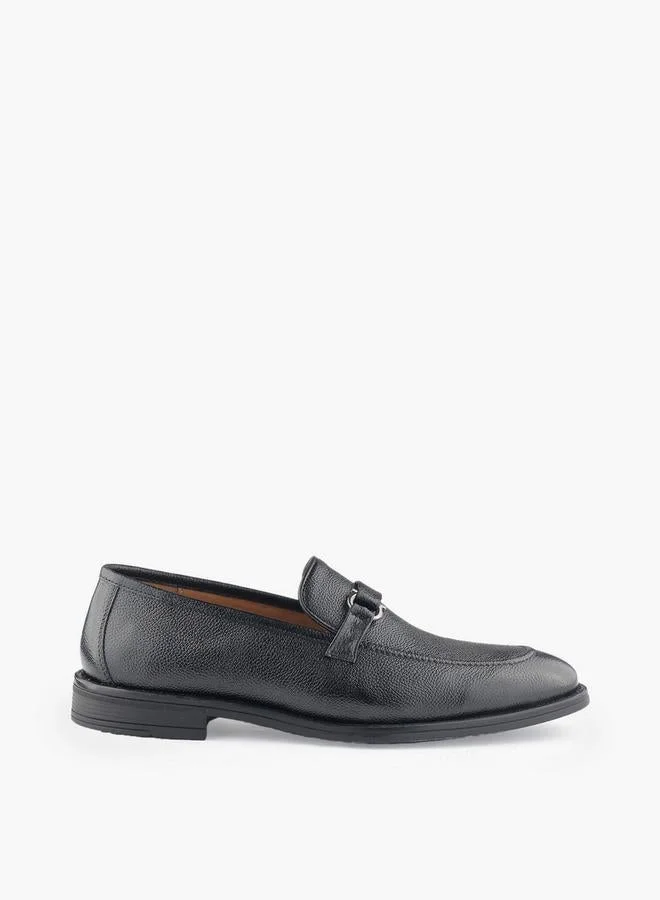 دوتشيني Men Metallic Accent Slip-On Loafers