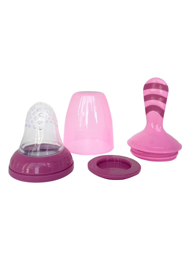 Bebedor A set of 3 silicone fruit teethers with a tight sealing system - Image 4