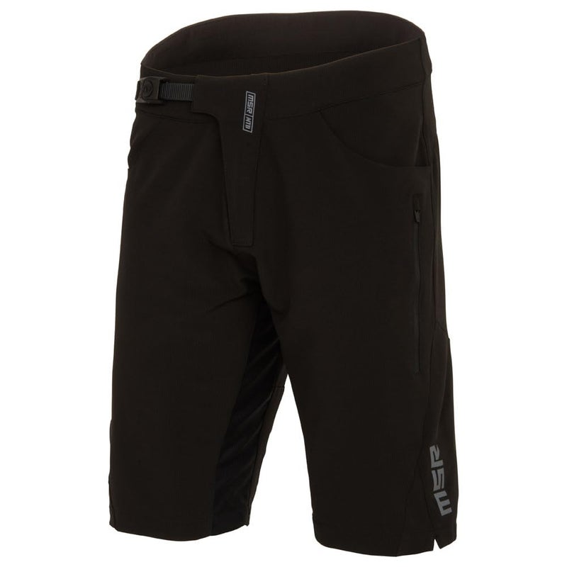 MSR MTB Rush Shorts 34" Black - Image 1
