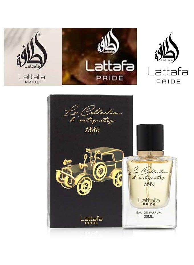 La Collection d’ antiquitès 1886, Eau de Parfum, Gift Pack,Unisex, 20ml