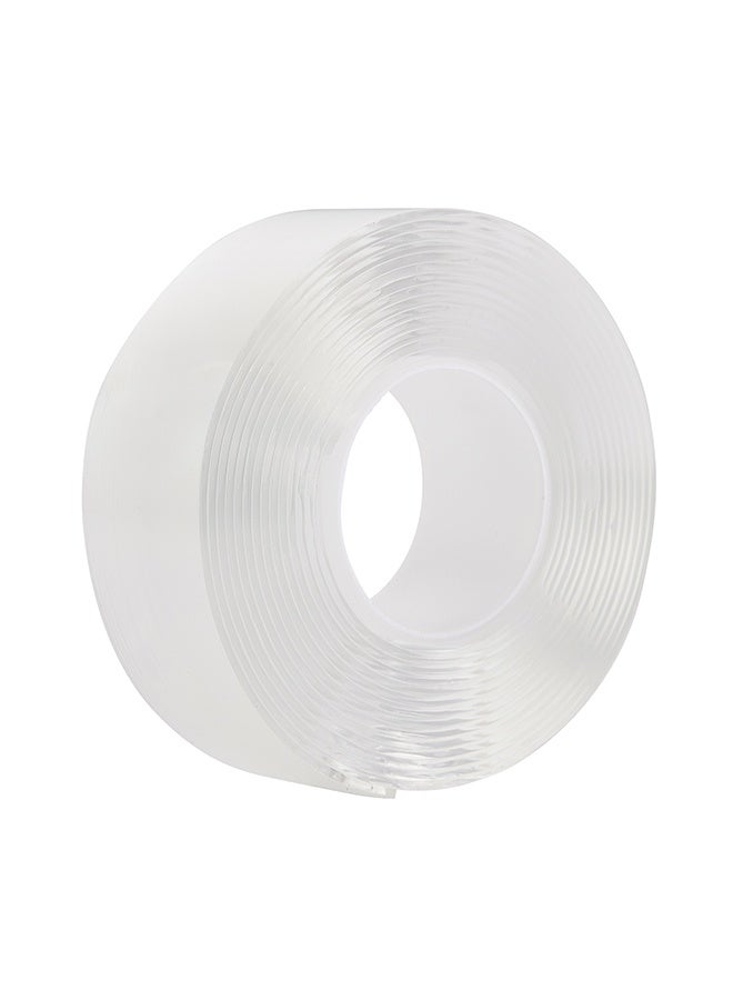 LAWAZIM Snail Double Sided Tape - 3cm x 2mm x 3m, Clear Reusable Gel Mounting Tape for Walls, Crafts, Home, Office, No-Drill Wall-Safe Adhesive Strip for Organization & DIY - Image 2