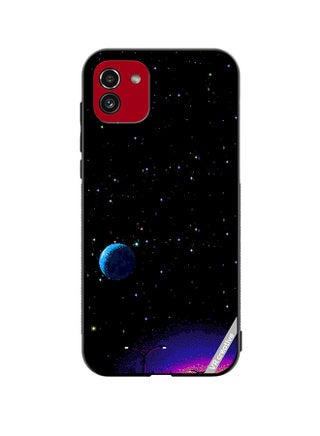 Protective Case Cover For Samsung Galaxy A03 8-Bit Pixel Galaxy Design Multicolour - pzsku/Z5232AA5989EDFCBAD920Z/45/_/1667044447/a05f1b5b-4c71-43b0-97b8-9c3507ad0696